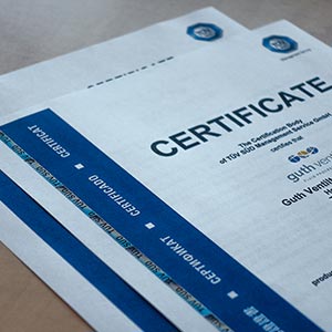 Products Certificates